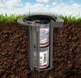 Advance Trelona ATBS Annual Bait Station With 2 Trelona Termite Bait Cartridges Inside